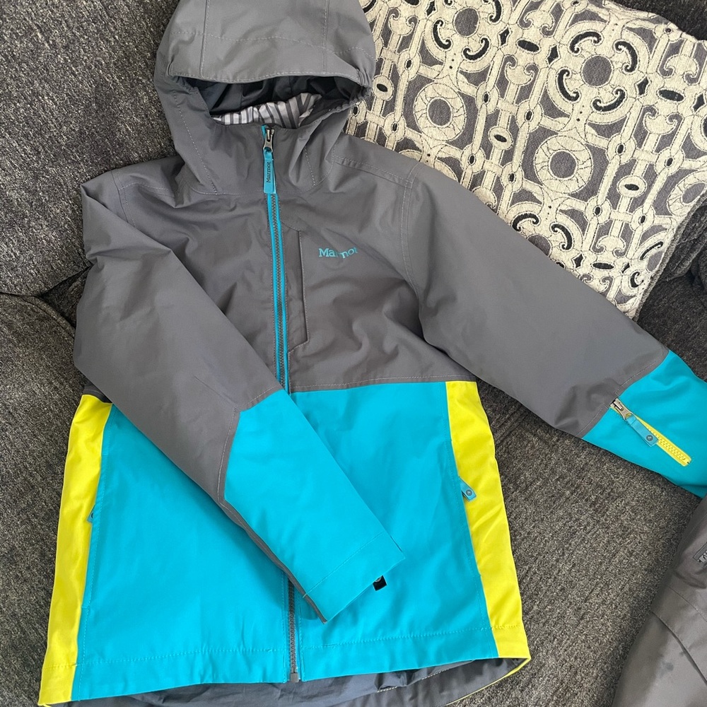 Kids Marmot ski snowboard 3 in 1 jacket